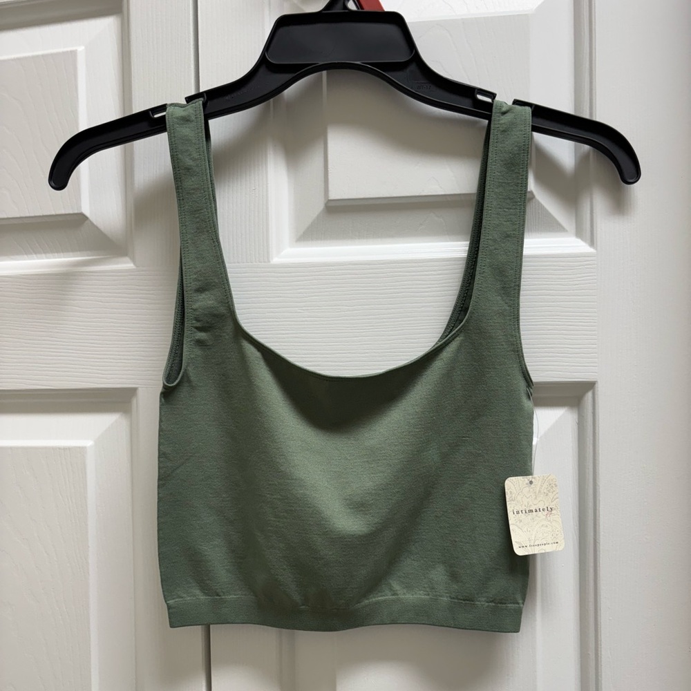NWT Free People Cropped Tank